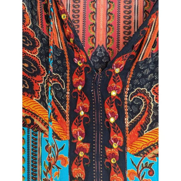 Anthropologie Multicolor Maxi Dress - Picture 8 of 11